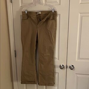 Hollister Women's Straight Leg Tan Jeans